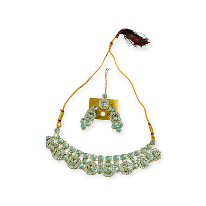 Sajobhi's Kundan Bridal Necklace Set