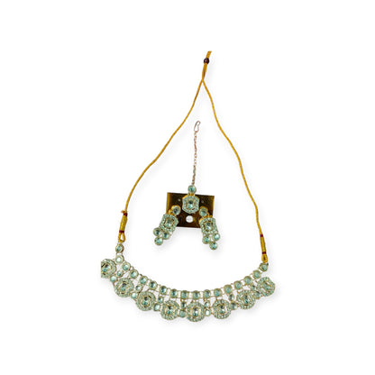 Sajobhi's Kundan Bridal Necklace Set