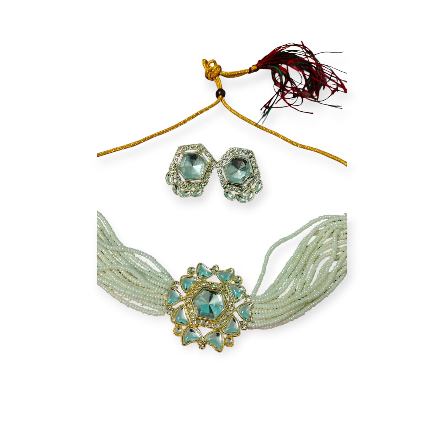 Sajobhi's Kundan Beaded Choker